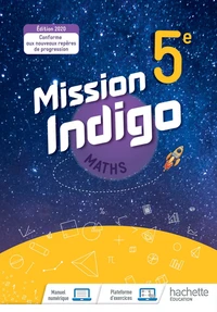 Maths 5e Mission Indigo