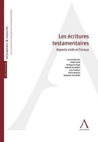 Les écritures testamentaires