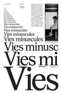 Vies minuscules