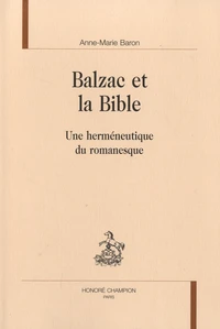 Balzac et la Bible