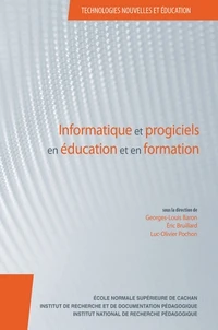Informatique et progiciels en éducation et en formation