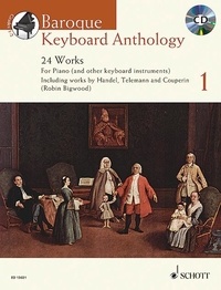 Robin Bigwood - Schott Anthology Series Vol. 1 : Baroque Keyboard Anthology - 29 Works. Vol. 1. piano..