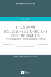 L'inexécution des décisions des juridictions constitutionnelles
