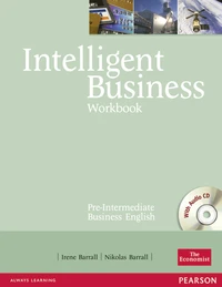 Intelligent Business Pre-intermediate Workbook with audio CD