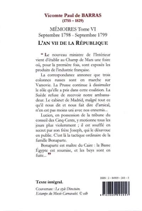 Mémoires tome 6