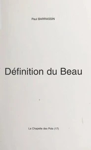 Définition du Beau