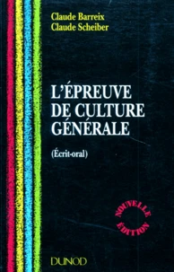 L'épreuve de culture générale