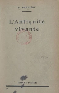 L'Antiquité vivante
