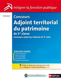 Concours Adjoint territorial du patrimoine de 1re classe