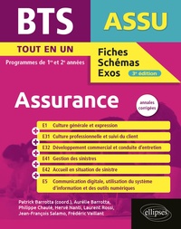 BTS Assurance. Programmes des 1re et 2e années. Tout en un