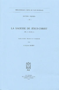La sagesse de Jésus-Christ