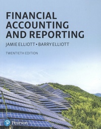 Barry Elliott et Jamie Elliott - Financial Accounting and Reporting.