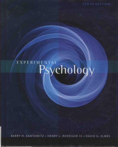 Barry-H Kantowitz et Henry-L Roediger - Experimental Psychology.