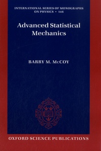 Barry McCoy - Advanced Statistical Mechanics.
