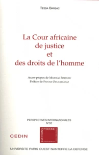 La Cour africaine de justice et des droits de l'homme