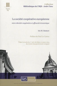 La société coopérative européenne (SCE)