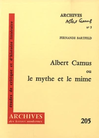 Albert Camus ou le mythe et le mime