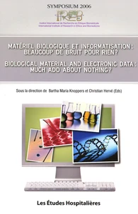 Matériel biologique et informatisation : beaucoup de bruit pour rien ?