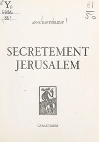 Secrètement Jérusalem