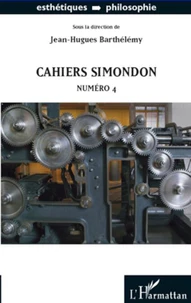 Cahiers Simondon N° 4