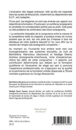 Formation qualifiante et évaluation de stage au Congo-Brazzaville. Constats et perspectives
