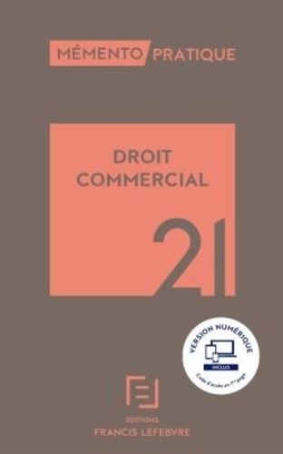 Droit commercial  Edition 2021
