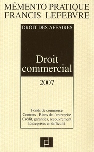 Barthélémy Mercadal - Droit commercial.