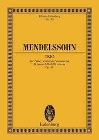 Trio avec piano Ré mineur