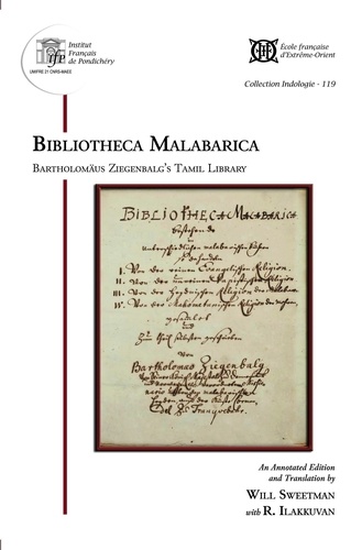 Bibliotheca Malabarica. Bartholomäus Ziegenbalg's Tamil Library