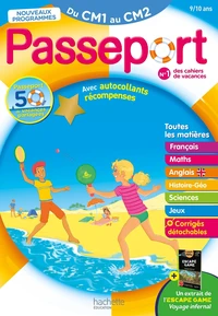 Passeport toutes les matières du CM1 au CM2