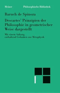 Descartes' Prinzipien der Philosophie