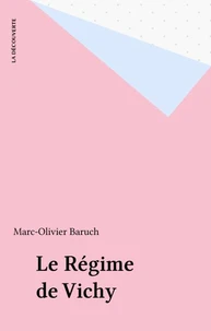 Le régime de Vichy