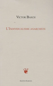 L'Individualisme anarchiste