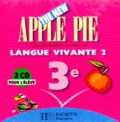 Françoise Lemarchand et Kathleen Julié - Anglais 3e LV2 The New Apple Pie - 2 CD pour l'élève.