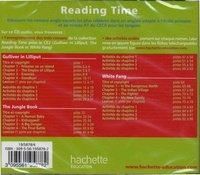 Anglais CE2 Reading Time. CD audio des 3 romans en anglais et des activités orales pour la classe  Edition 2013 -  1 CD audio
