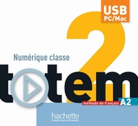 Jean-Thierry Le Bougnec et Marie-José Lopes - Totem 2 Niveau A2 - Clé USB Manuel numérique interacrif pour l'enseignant.