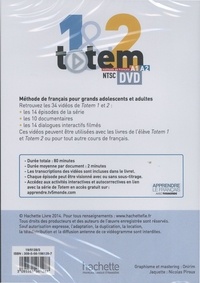 Totem 1 & 2 A1>A2. Transcriptions incluses  1 DVD