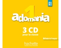  Hachette - Adomania 1 A1. 3 CD audio
