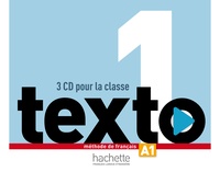  Hachette FLE - Texto 1 A1 - Méthode de français. 3 CD audio