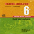 Vincent Adoumié - Histoire-Géographie 6e - CD-ROM (transparents numériques).