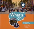  Hachette Education - Anglais 4e Cycle 4 What's on... - Coffret classe. 1 DVD + 2 CD audio