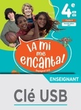 Anthony Straub et Delphine Chambellon - Espagnol 4e A mi me Encanta - Clé USB.