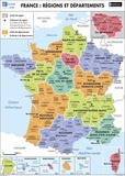  Eduscope - Le relief de la France / France : régions et départements.