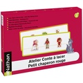  Nathan matériel éducatif - Atelier contes à lacer - Le petit chaperon rouge - Pour 8 enfants.