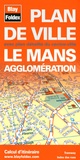  Blay-Foldex - Le Mans agglomération - Plan de ville.