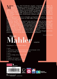 Mahler. Symphonie n° 5  avec 1 CD audio
