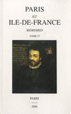 Michel Balard - Paris et Ile-de-France - Mémoires Tome 58.