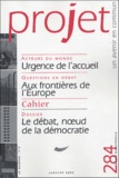 Pierre Martinot-Lagarde et  Collectif - Projet N° 284, Janvier 2005 : Le débat, noeud de la démocratie.