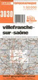  IGN - Villefranche-sur-Saône - 1/50 000.