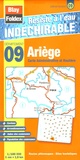  Blay-Foldex - Ariège - 1/180 000 Carte Administrative et Routière.